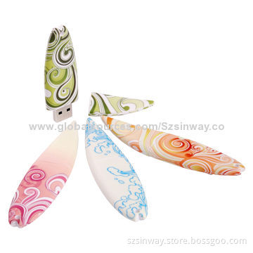 Cubic Printing Plastic USB Flash Drives with 8GB Capacity